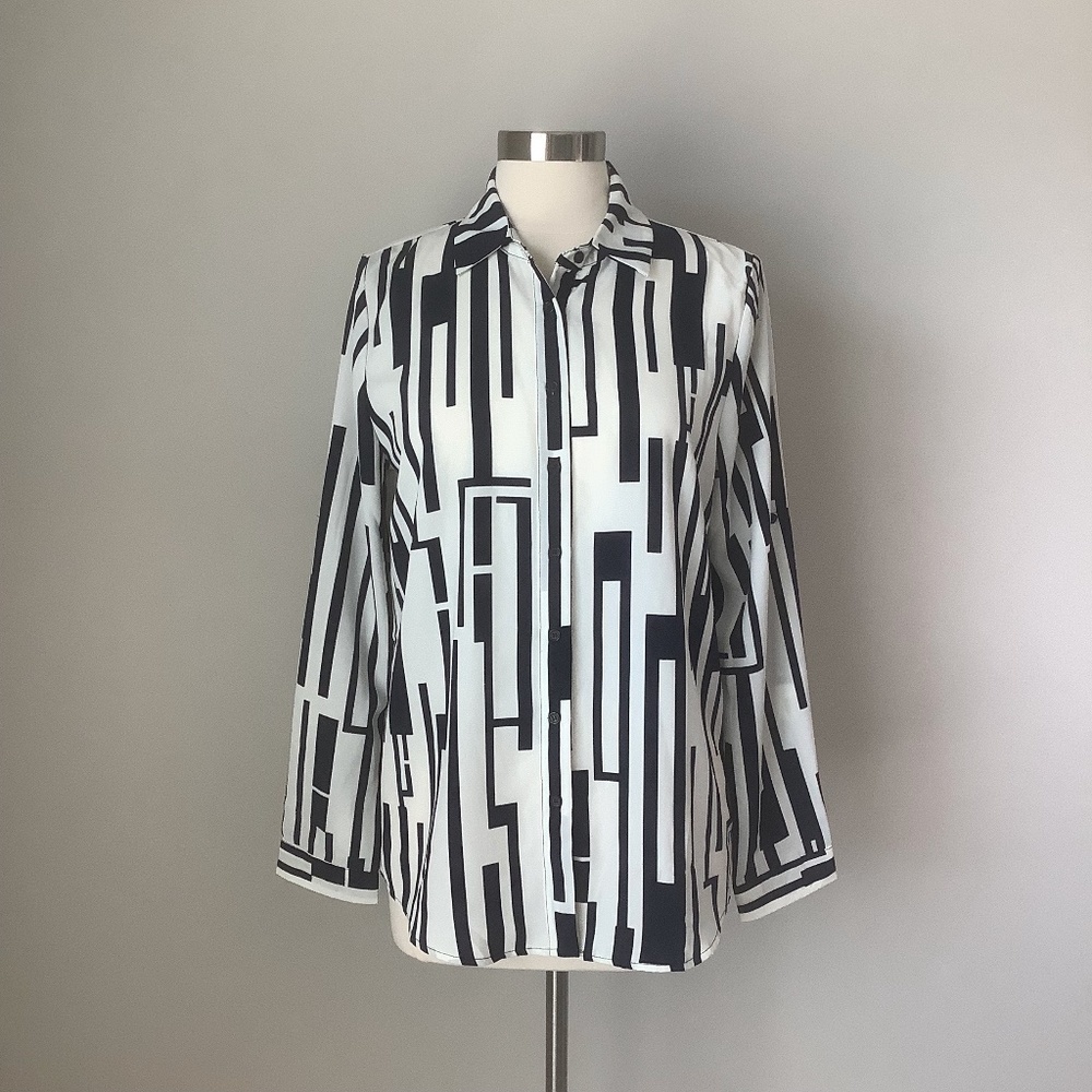 Ovi Women's Career Long‎ Sleeve Shirt L